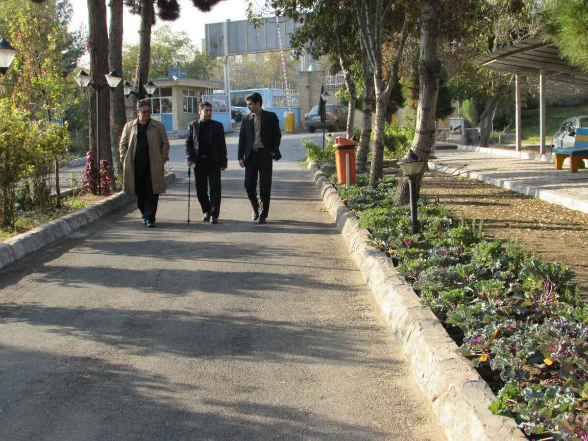 بازدید مدیر کل امور ورزشی از بخش های مختلف زائر سرای کارگران مشهد مقدس