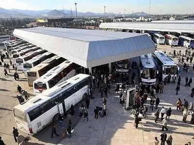 ورود و خروج ۱۸ میلیون مسافر از پایانه مسافربری مشهد