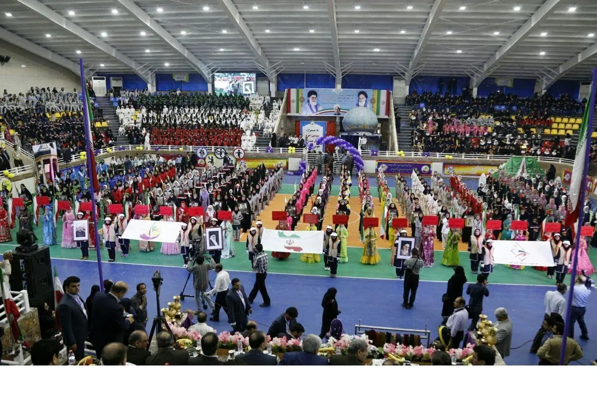 ‌حضور تمام استان‌ها در مسابقات ورزشی دانش‌آموزان ابتدایی در شیراز