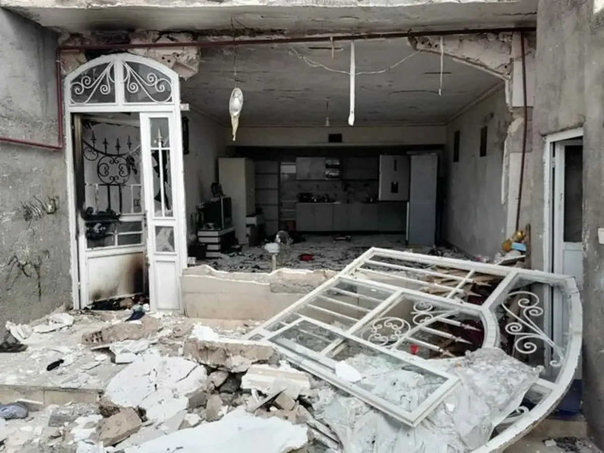 بر جای ماندن 4 مصدوم بر اثر انفجار گاز 