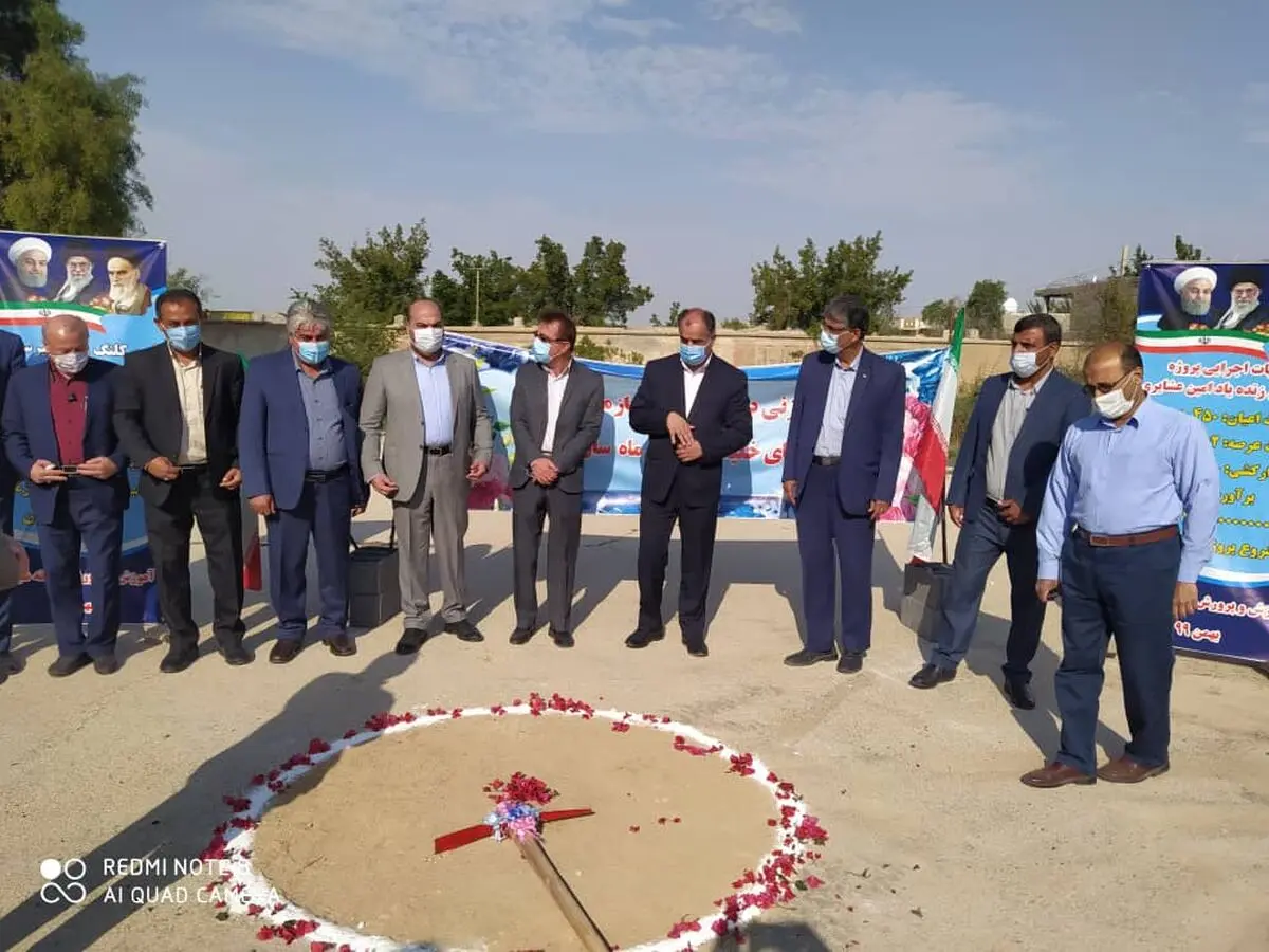 برگزاری آیین کلنگ زنی ساخت مدرسه روستای خلیفه در دشتستان  