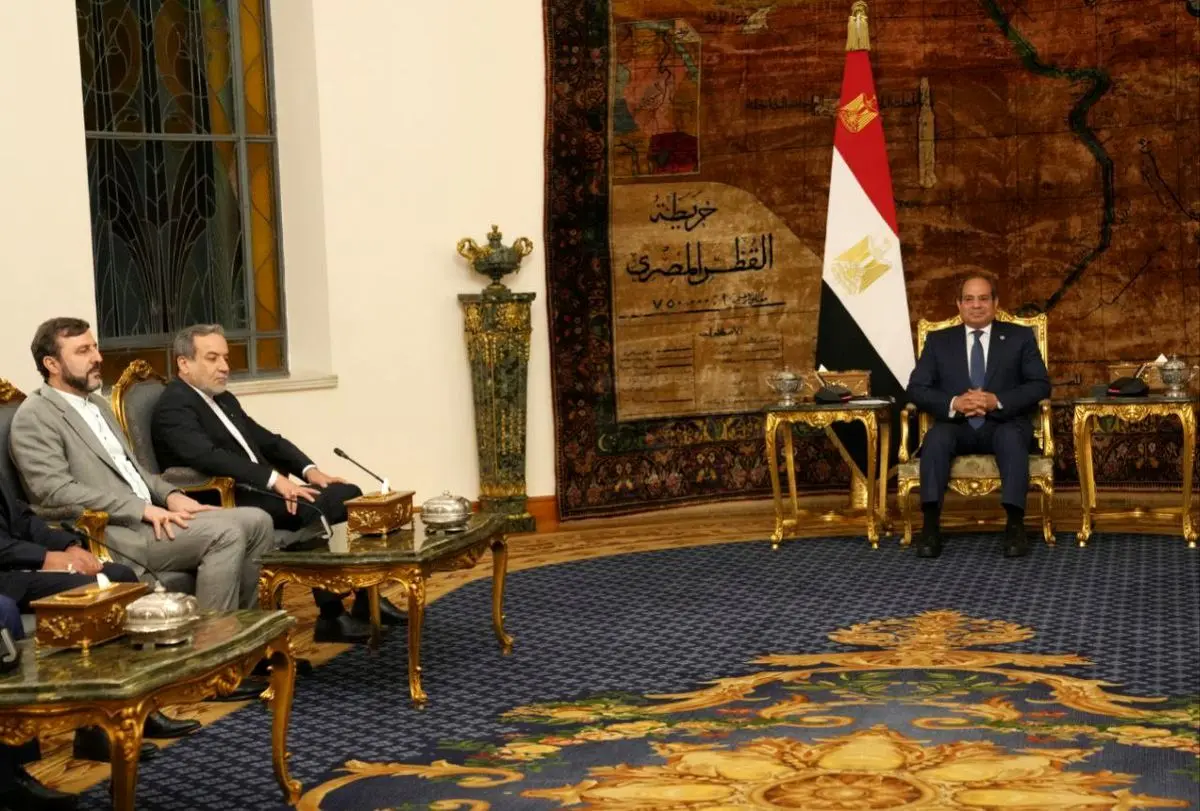 دیدار عراقچی با رئیسجمهور مصر