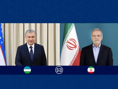 رئیس أوزبکستان یهنئ بزشکیان على توقیع مذکرة التفاهم لإنهاء الحرب