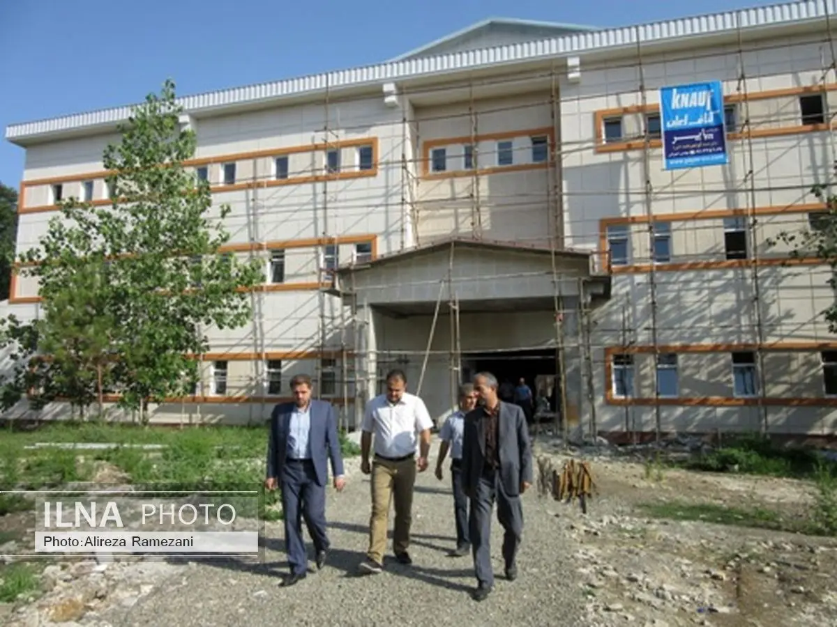 پیشرفت 90 درصدی بیمارستان 32 تختخوابی رضوانشهر