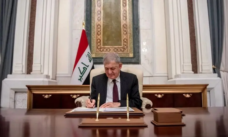 تایید قانون بودجه عراق از سوی رئیس‌جمهوری این کشور