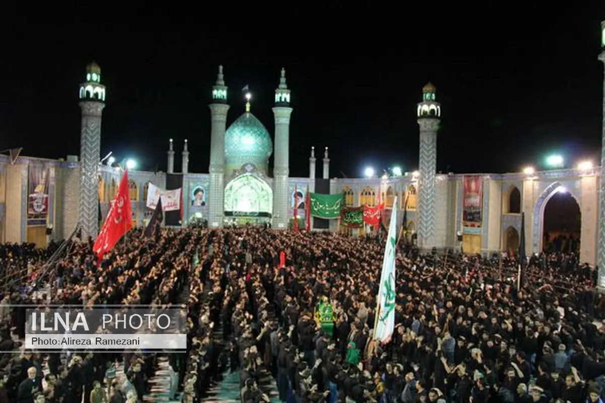 از حرم حضرت معصومه تا رودسر و آران با عزادارن حسینی