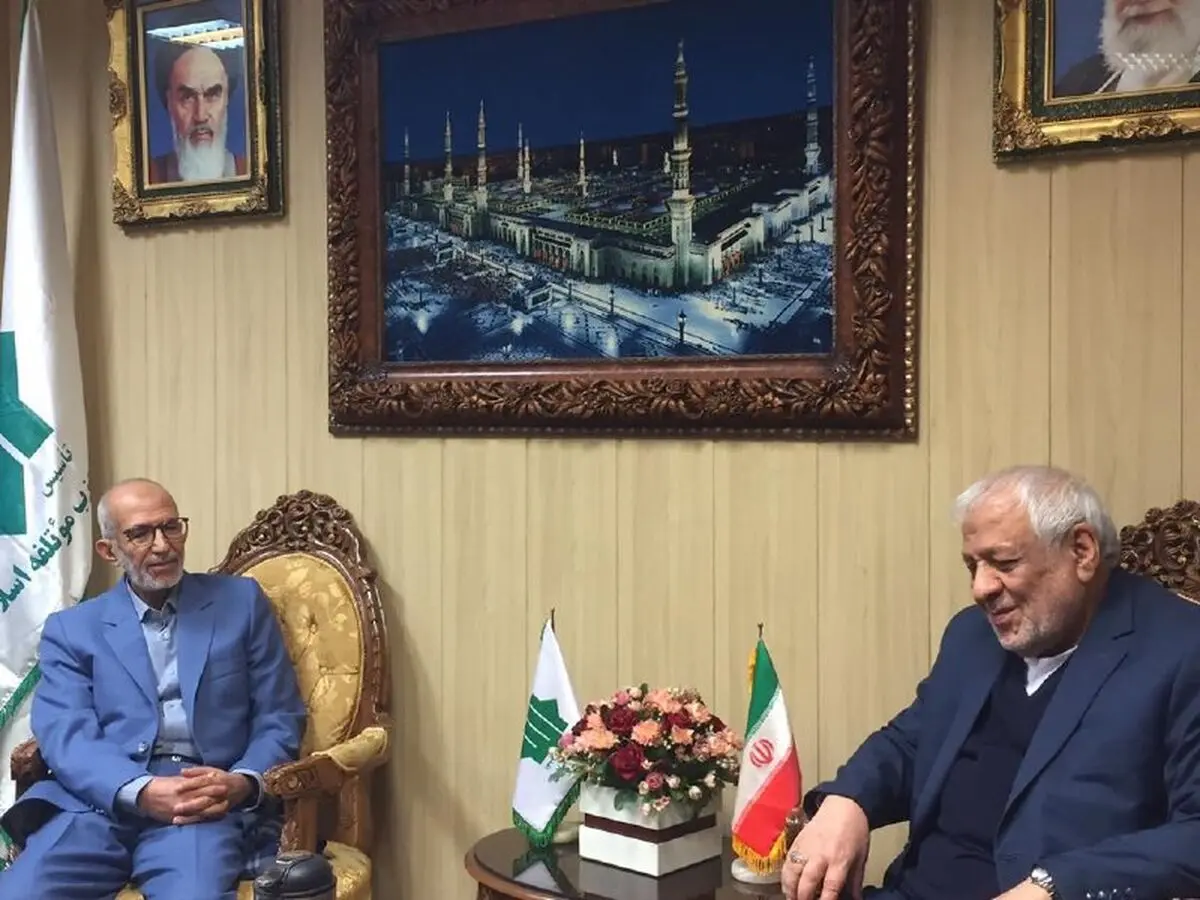 دیدار مدیر دفتر سیاسی جنبش انصارالله یمن با اسدالله بادامچیان