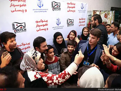 اکران افتتاحیه فیلم سینمایی "پینوکیو ،‌ عموسردار و رئیسعلی"-بوشهر
