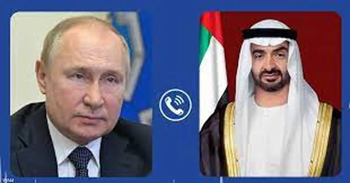 گفت‌و‌گوی تلفنی پوتین با رئیس جدید امارات متحده عربی