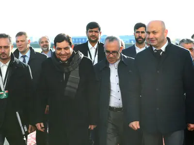معاون اول رییس‌جمهور وارد بلاروس شد