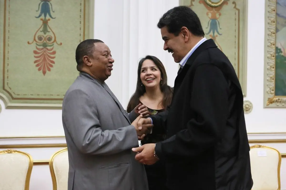 دیدار نیکلاس مادورو و دبیرکل اوپک