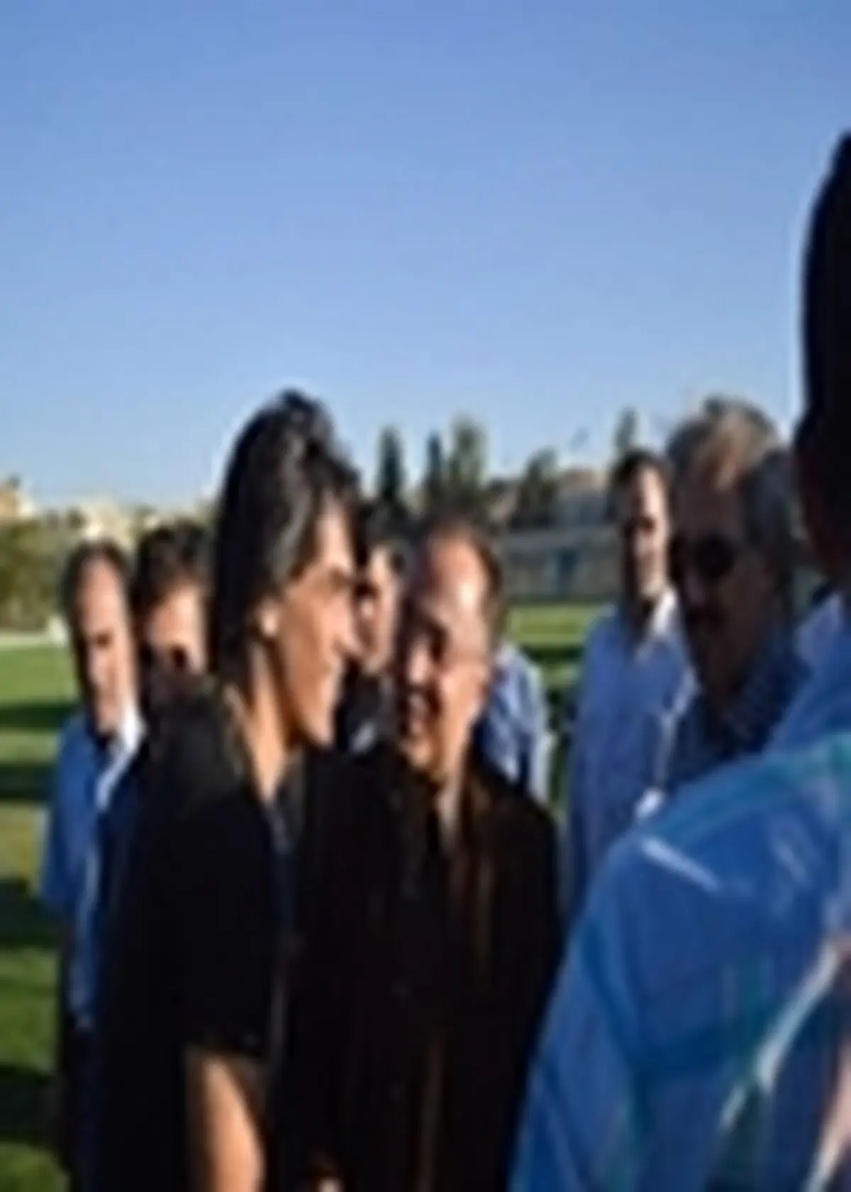 حضور وحید شمسایی در تمرینات تراکتورسازی تبریز