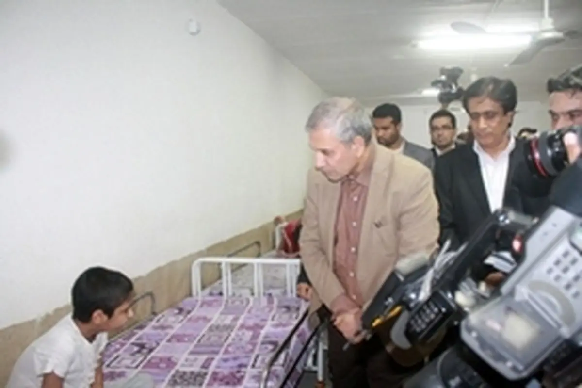 بازدید از مرکز نگهداری معلولین ذهنی حبیب بن مظاهر