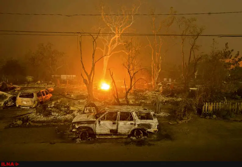 کالیفرنیا پس از آتش سوزی گسترده