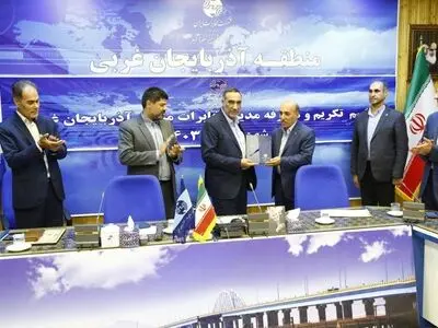 مراسم تودیع و معارفه مدیر مخابرات آذربایجان غربی برگزار شد