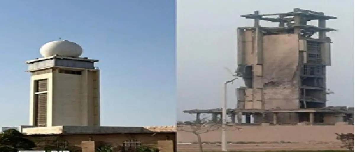  حمله مجدد دشمن آمریکایی- صهیونی به تأسیسات هواشناسی بوشهر
