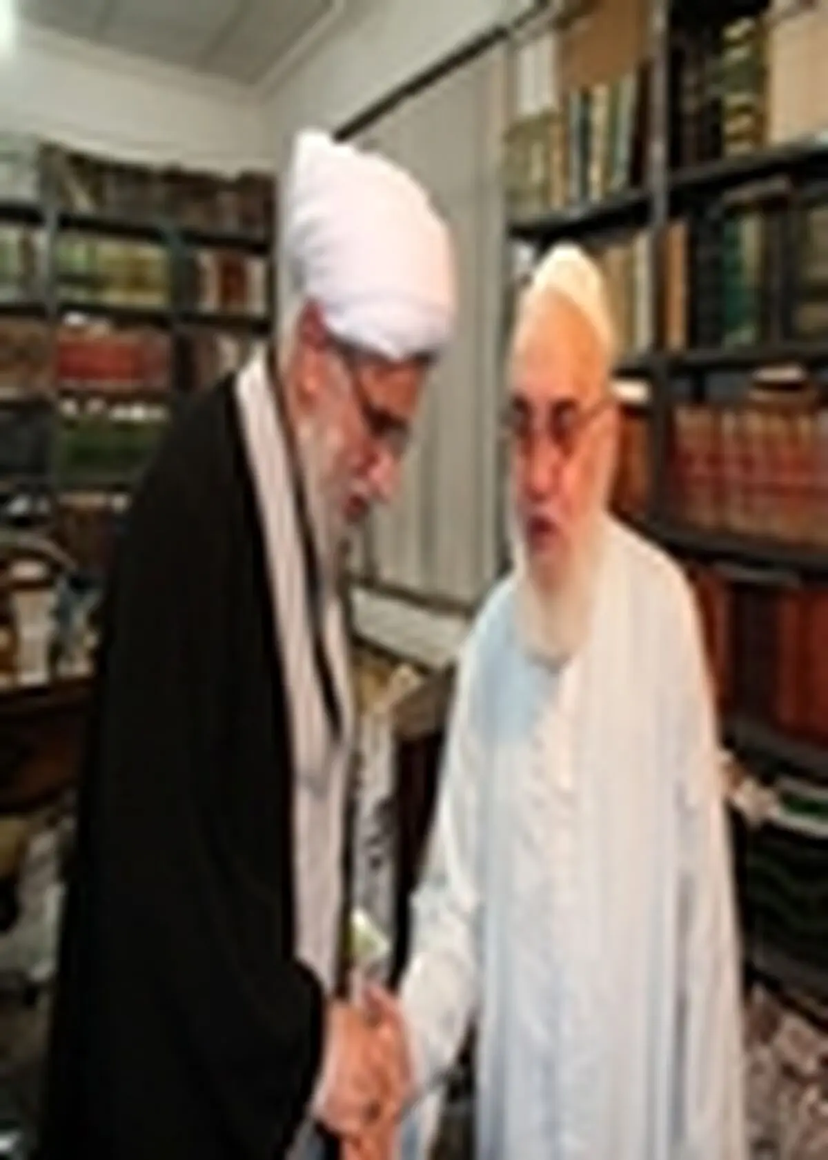 آیت الله رمضانی با آیت الله قربانی دیدار کرد