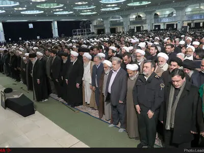 حضور علوی و شهیدی محلاتی در مراسم تدفین و ترحیم آیت‌الله شاهرودی در قم