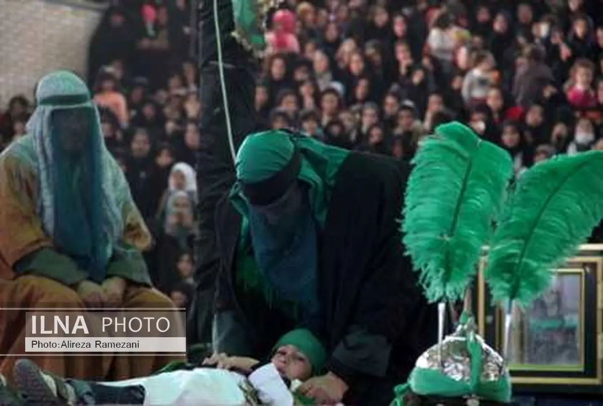 حاج غریب مهدی‌پور هنگام اجرای تعزیه درگذشت 