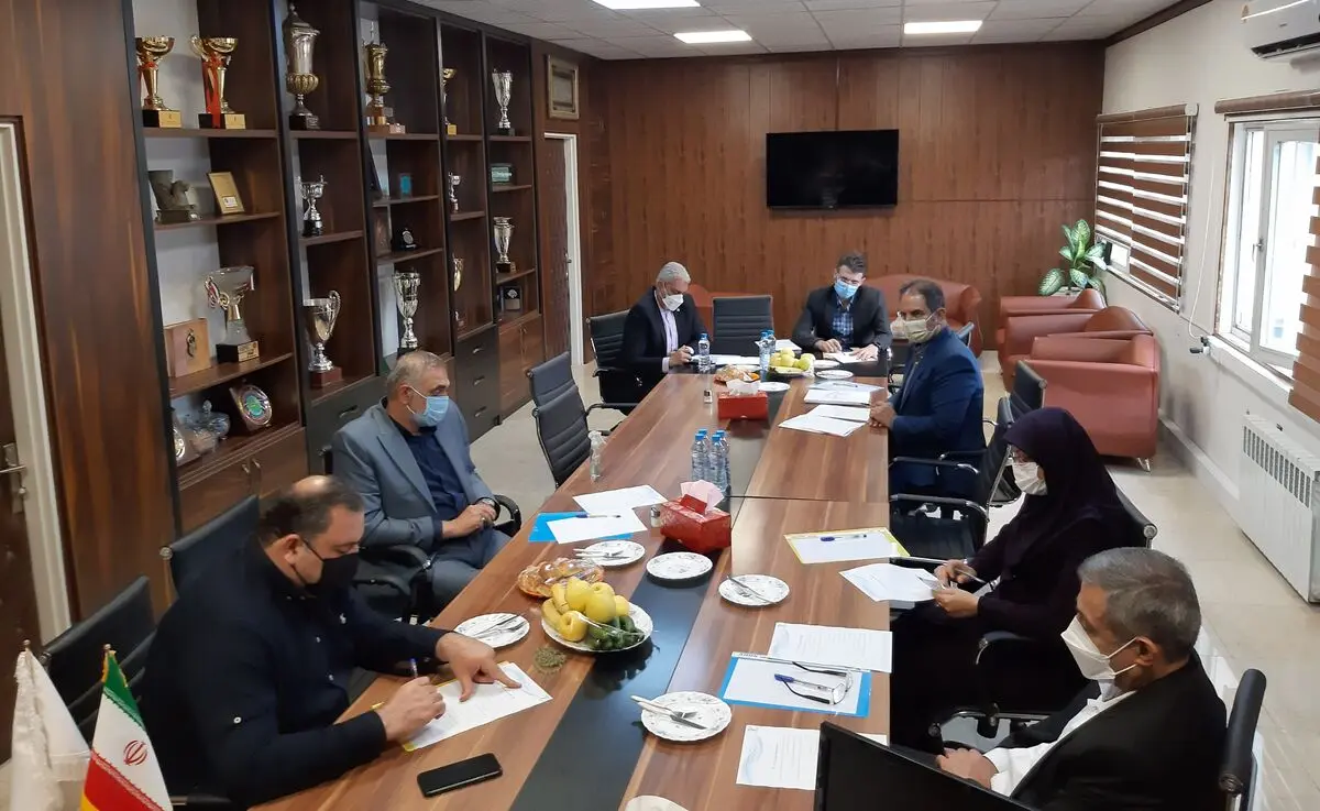 جلسه هیات رئیسه فدراسیون کاراته برگزار شد
