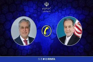 گفتگوی تلفنی وزرای امور خارجه ایران و پاکستان