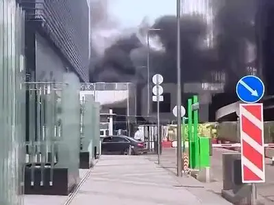 شنیده شدن صدای چند انفجار در مسکو + فیلم