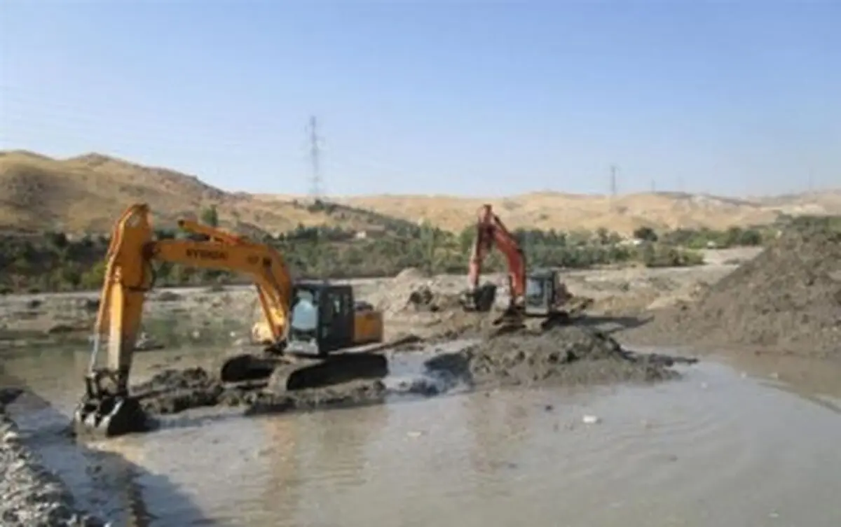 43 کیلومتر از نقاط حادثه‌خیز رودخانه‌های استان تهران لایروبی شد