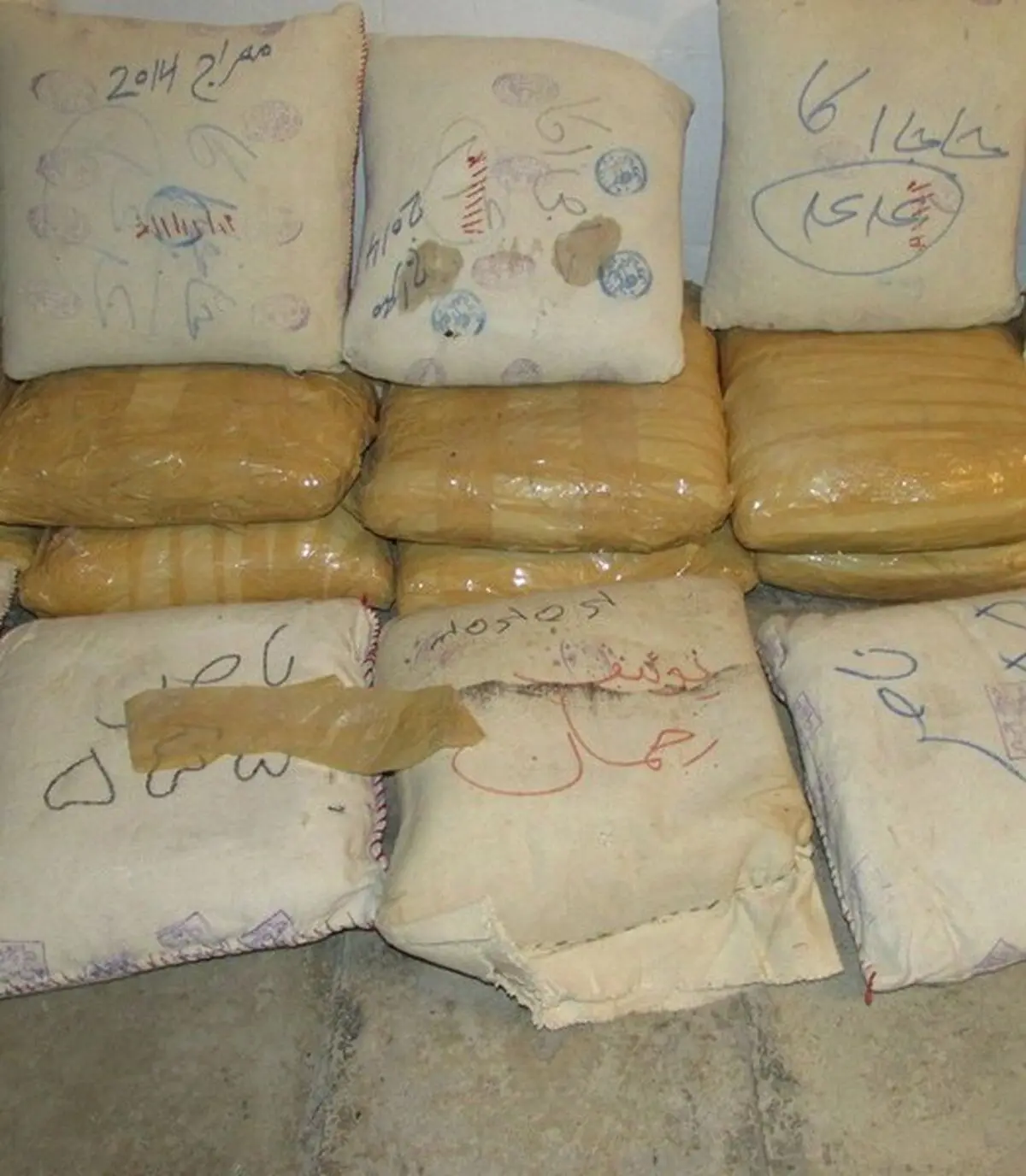 دپوی ۲ محموله موادمخدر در دو روستای همجوار
