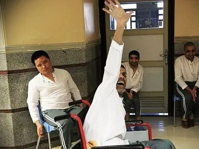 جمع آوری نذورات در آسایشگاه معلولان و سالمندان رشت