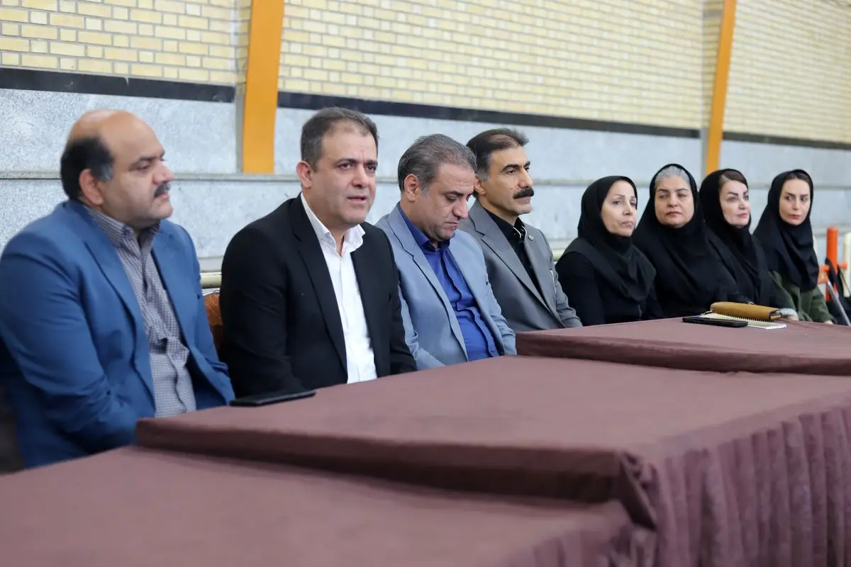 بازدید رئیس فدراسیون کاراته از اردوی تیم ملی بانوان در کرمانشاه