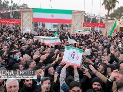 تشییع شهدای مدافع امنیت در اصفهان