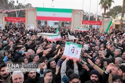 تشییع شهدای مدافع امنیت در اصفهان