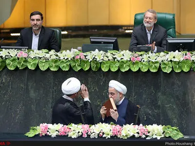 حواشی مراسم تحلیف دوازدهمین دوره ریاست جمهوری به روایت تصویر