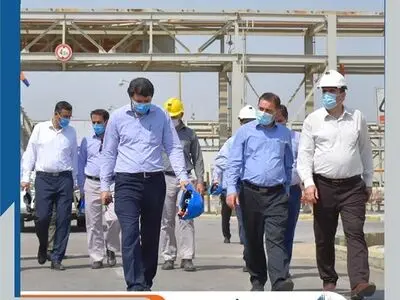 بازدید مدیرعامل هلدینگ تاپیکو از پتروشیمی غدیر