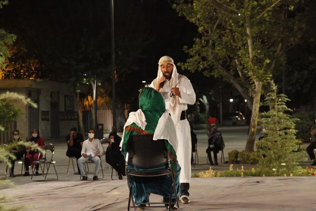 تعزیه «عمرو بن عبدود» مقابل تالار وحدت اجرا می‌‌شود