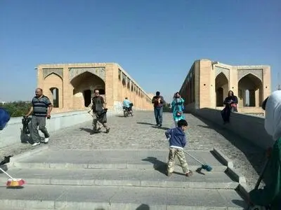 مهرورزی با میراث فرهنگی در روز نکوداشت زاینده‌رود