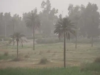 قصرشیرین برای ششمین روز غبار آلود است