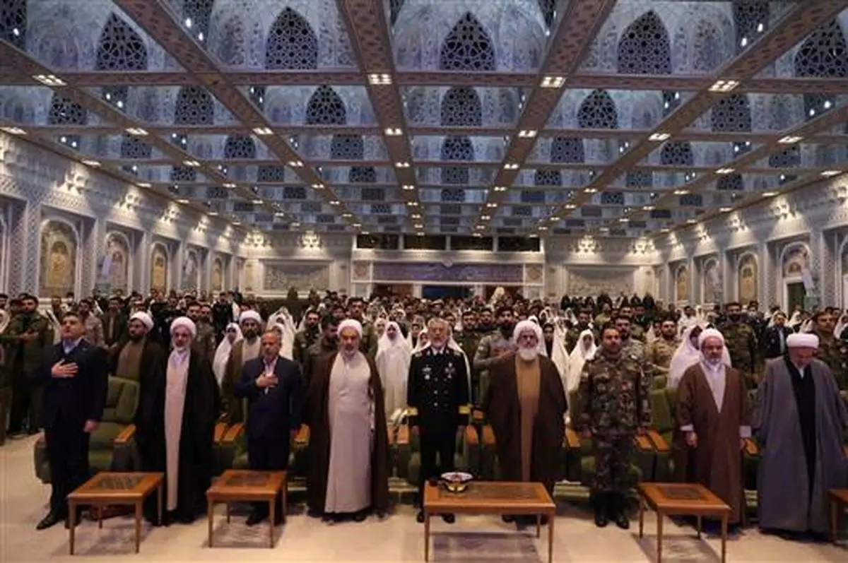 اختتامیه پنجمین جشنواره سراسری زوج‌های جوان ارتش برگزار شد