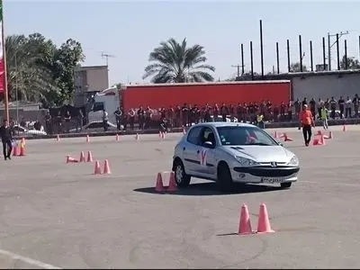 مسابقات اسلالوم قهرمانی کشور جام رضوی در کرمان برگزار شد