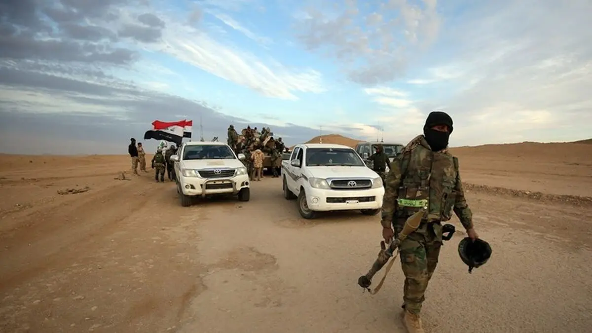 استشهاد 11 مقاتلاً من الحشد الشعبی وإصابة 8 بعد التصدی لهجوم لداعش فی صلاح الدین