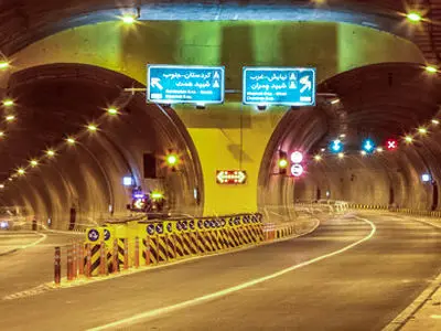 هر دو باند تونل نیایش و تونل امیرکبیر امشب مسدود است
