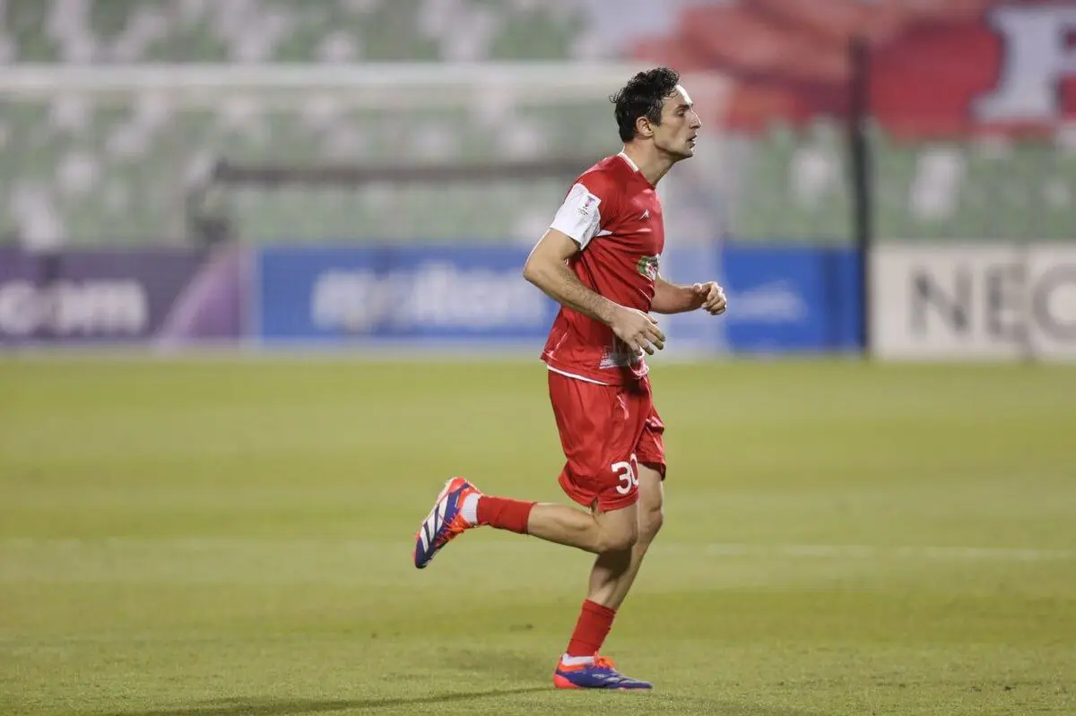 "گولسیانی" بهترین بازیکن دیدار پرسپولیس - الشرطه شد