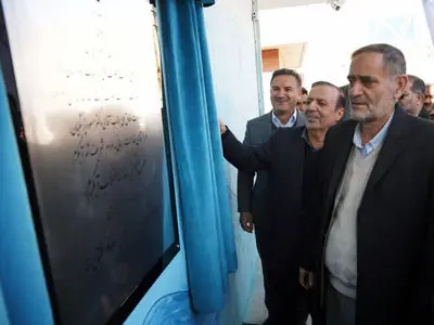 بهره‌برداری از پروژه‌های تأمین آب آشامیدنی شهرستان آوج به صورت متمرکز