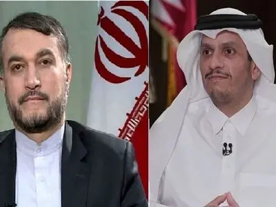 أمیرعبداللهیان ونظیره والقطری یستعرضان العلاقات الثنائیة والمستجدات الاقلیمیة