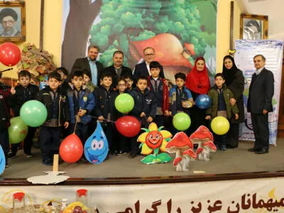 جشنواره فراگیری نخستین واژه آب برای دانش آموزان پایه اول ابتدایی 