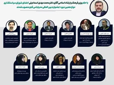معرفی شورای سیاست‌گذاری دوازدهمین جشنواره مد و لباس 