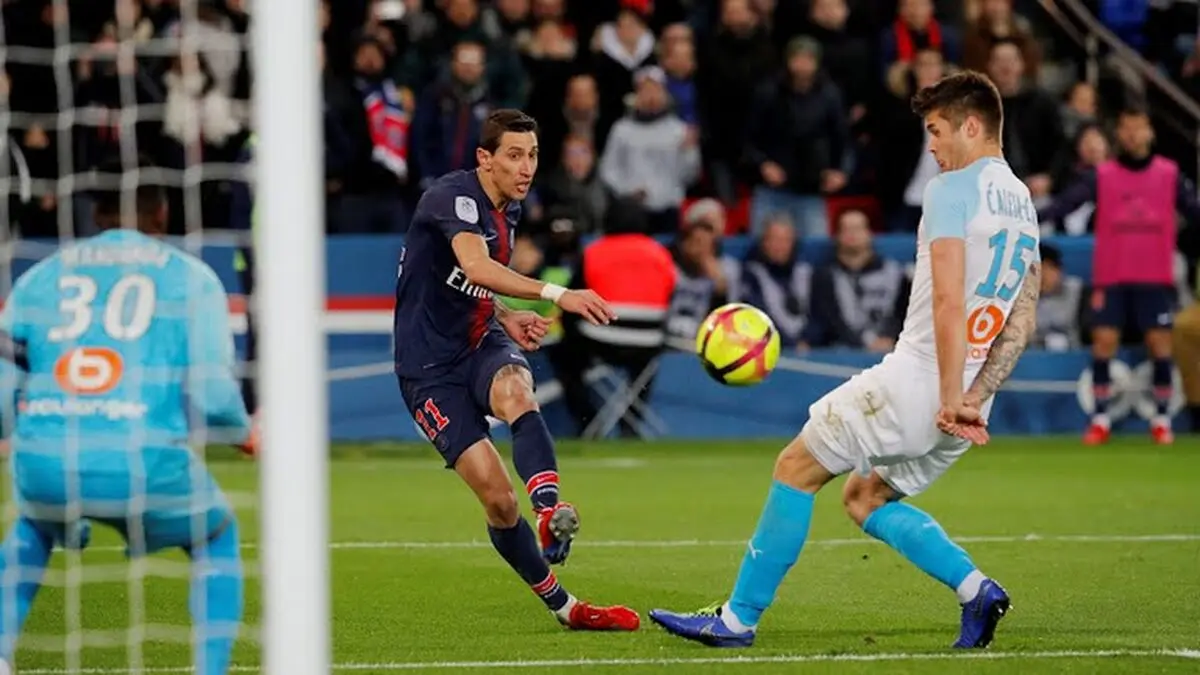 پاریسن ژرمن 3 - 1 مارسی؛ دبل دی ماریا