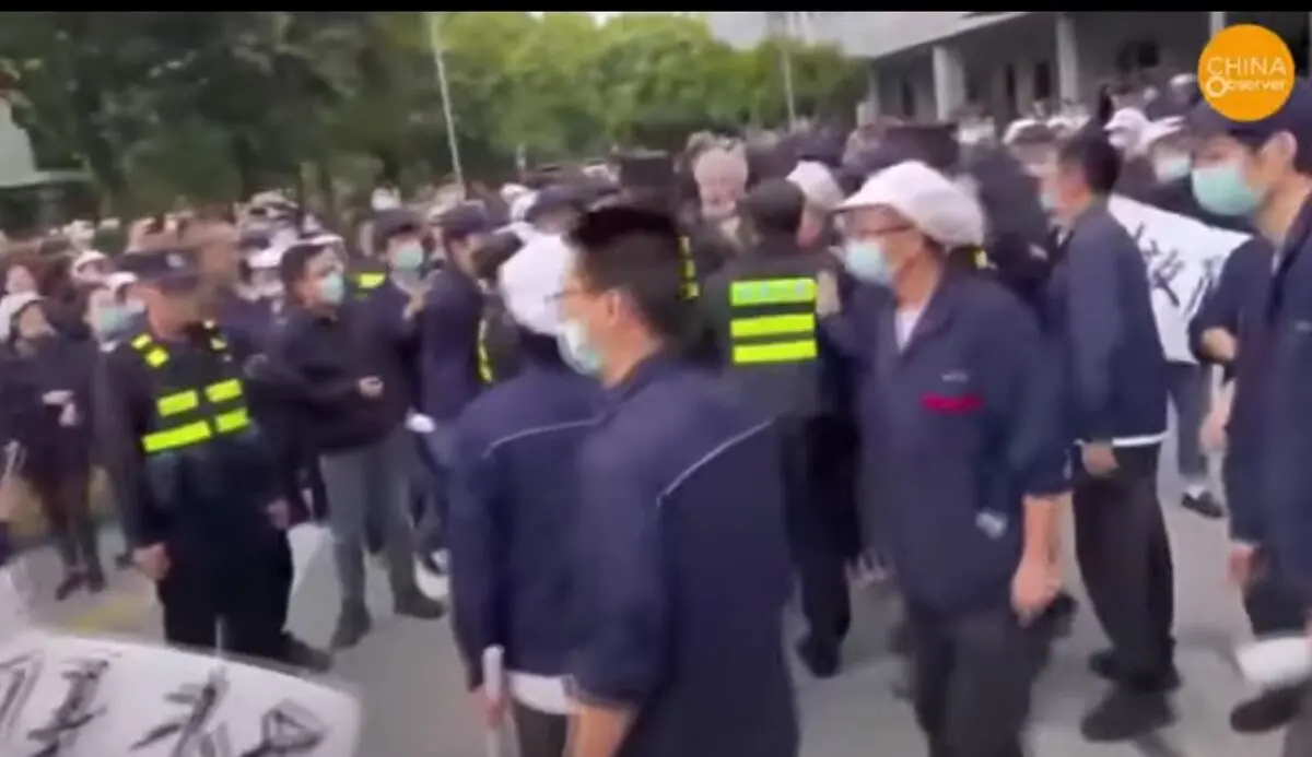 اعتصاب کارگران صنایع غذایی چین پس از روز کارگر