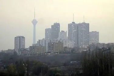 هوای تهران در مرز آلودگی 