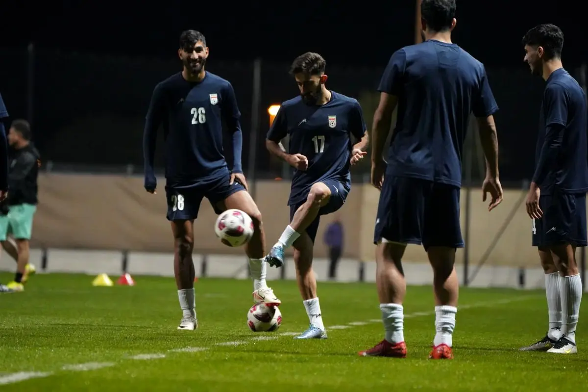 ویدیو: آخرین تمرین تیم ملی ایران قبل از بازی با امارات